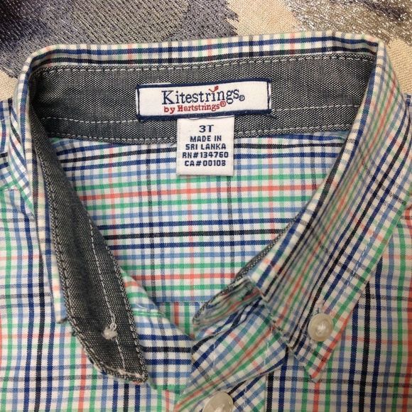 Kitestrings by Hartstrings Boys Button down shirt - Picture 1 of 5